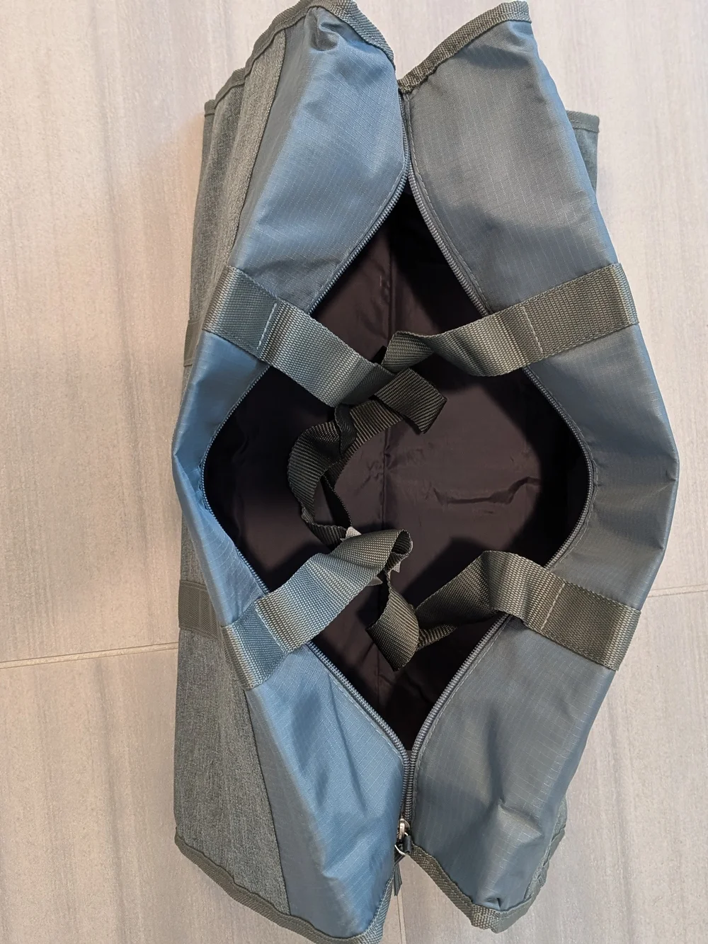DSW Canvas Storage Tote Bag in Gray - NWT
